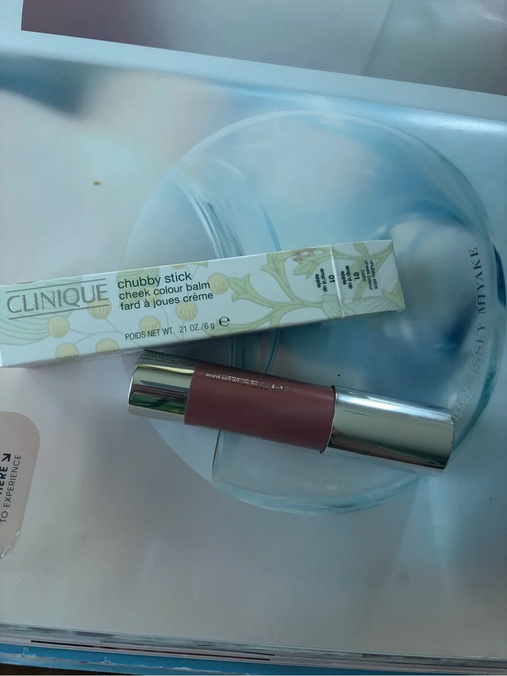CLINIQUE Chubby Stick Cheek Color Balm 01 Amp'd up Apple 0.21 oz /6g~ Full Size